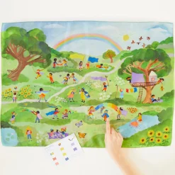 Sarah's Silks Seek & Find Playsilks-30 Ways To Play Seek & Find Playsilk