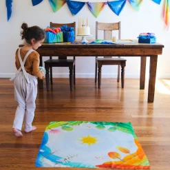 Sarah's Silks Celebration Playsilks|Rainbow Party-Around The Year Playsilk