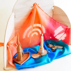 Sarah's Silks Nature Table Displays-August's Nature Table