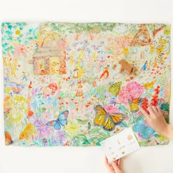 Sarah's Silks Seek & Find Playsilks-Butterfly Garden Seek & Find Playsilk