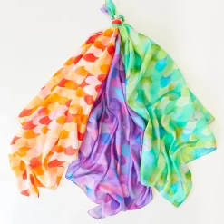 Sarah's Silks Playsilk Sets-Complete Dinosaur Playsilk Set Of 3