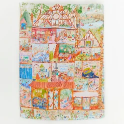 Sarah's Silks Clicques Handmade Wooden Dolls|Seek & Find Playsilks-Dollhouse Seek & Find Playsilk