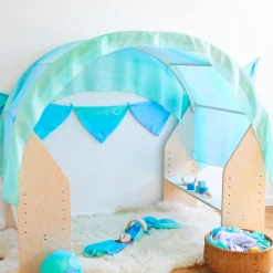 Sarah's Silks Double Playsilks|Mermaid Party-Double Sea Playsilk