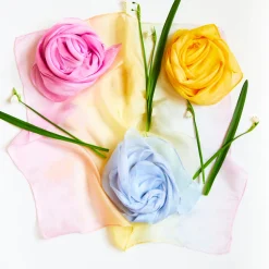 Sarah's Silks White Playsilks For Dyeing-Dye Your Own Playsilk Set