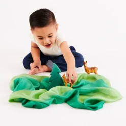 Sarah's Silks Earth Playsilks-Forest Playsilk