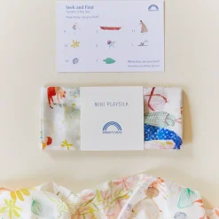 Sarah's Silks Seek & Find Playsilks-Garden In The Sea Seek & Find Playsilk