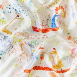 Sarah's Silks Seek & Find Playsilks-Garden In The Sea Seek & Find Playsilk