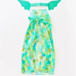 Sarah's Silks Dress-Up Sets-Green Dinosaur Costume