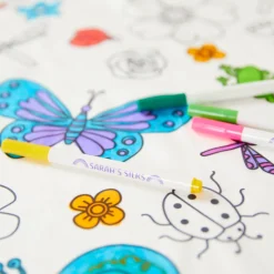 Sarah's Silks Coloring Playsilks-Heart Coloring Playsilk