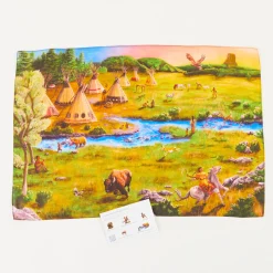Sarah's Silks Seek & Find Playsilks|Storytelling Playsilks-Lakota Storytelling Playsilk