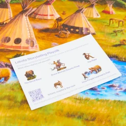 Sarah's Silks Seek & Find Playsilks|Storytelling Playsilks-Lakota Storytelling Playsilk