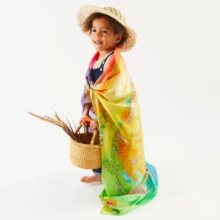 Sarah's Silks Celebration Playsilks-Large Around The Year On The Farm Playsilk