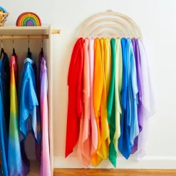 Sarah's Silks Playsilk Displays-Large Rainbow Playsilk Display