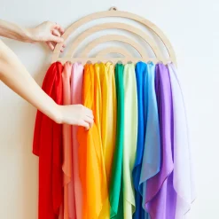 Sarah's Silks Playsilk Displays-Large Rainbow Playsilk Display