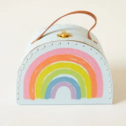 Sarah's Silks Suitcases-Large Rainbow Suitcase