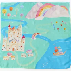 Sarah's Silks Playmaps-Large Rainbowland Playmap