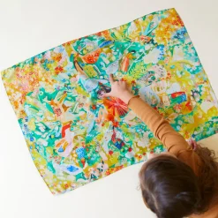 Sarah's Silks Seek & Find Playsilks-Mandala Swells Seek & Find Playsilk