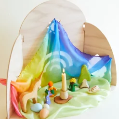 Sarah's Silks Nature Table Displays-March's Nature Table