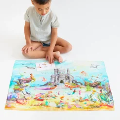 Sarah's Silks Seek & Find Playsilks|Mermaid Party-Mermaid Seek & Find Playsilk