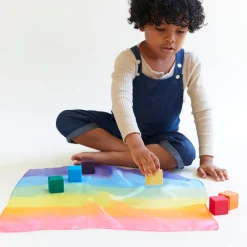 Sarah's Silks Mini Playsilks|Rainbow Party-Mini Rainbow Playsilk