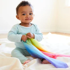 Sarah's Silks Mini Playsilks|Rainbow Party-Mini Rainbow Playsilk