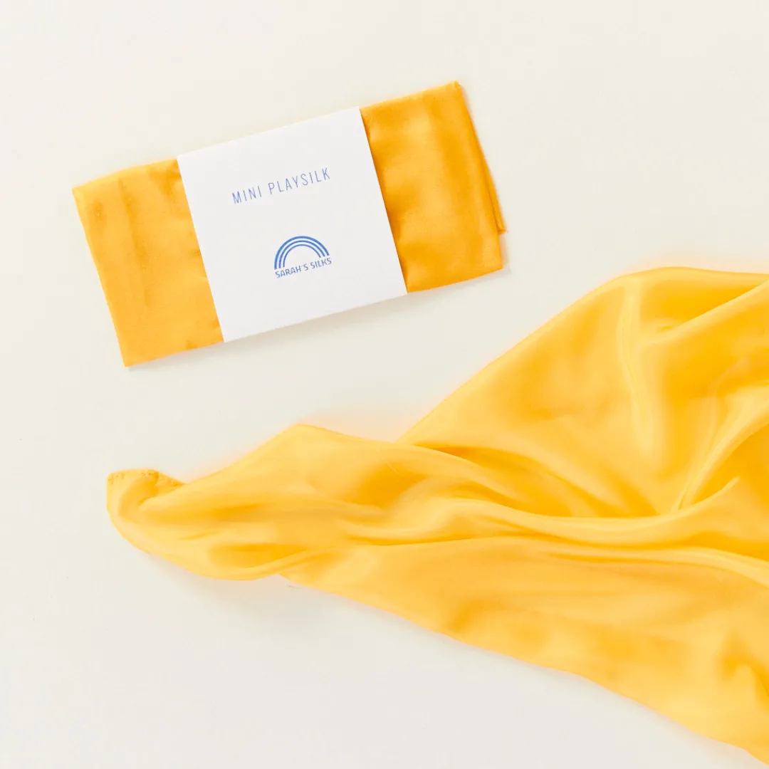 Sarah's Silks Mini Playsilks-Mini Solid Color Playsilks