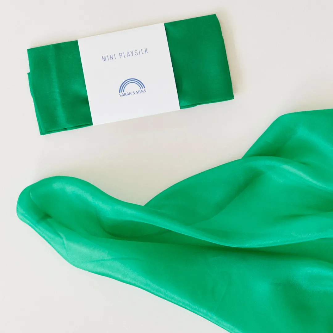 Sarah's Silks Mini Playsilks-Mini Solid Color Playsilks