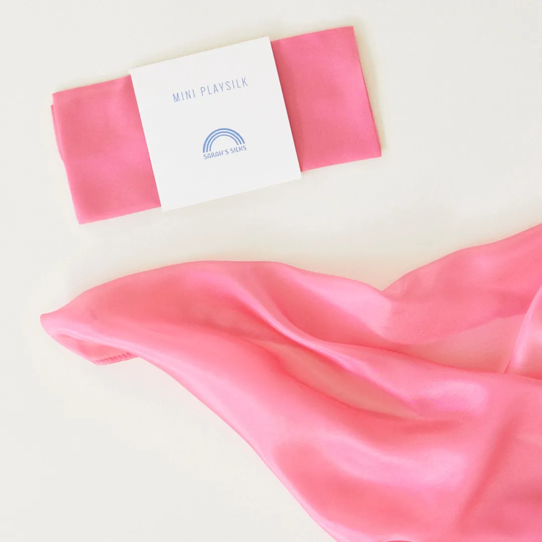 Sarah's Silks Mini Playsilks-Mini Solid Color Playsilks