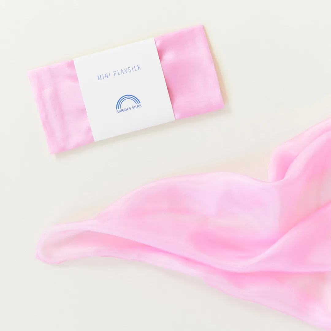 Sarah's Silks Mini Playsilks-Mini Solid Color Playsilks