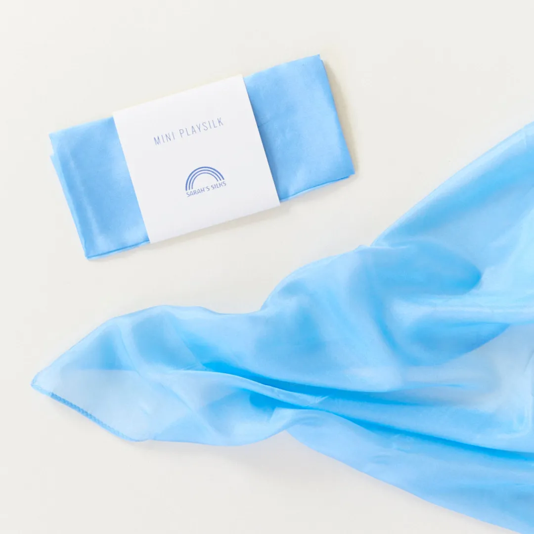 Sarah's Silks Mini Playsilks-Mini Solid Color Playsilks