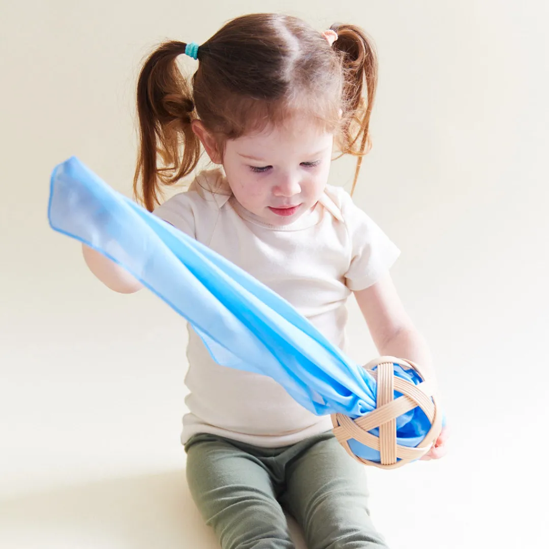 Sarah's Silks Mini Playsilks-Mini Solid Color Playsilks