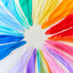 Sarah's Silks Mini Playsilks-Mini Solid Color Playsilks