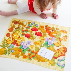 Sarah's Silks Seek & Find Playsilks-Mushroom Seek & Find Playsilk