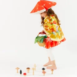 Sarah's Silks Seek & Find Playsilks-Mushroom Seek & Find Playsilk