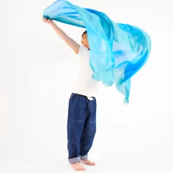 Sarah's Silks Earth Playsilks-Ocean Playsilk