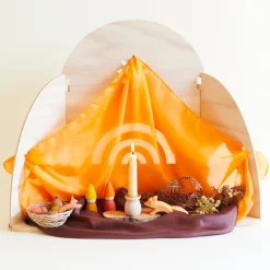 Sarah's Silks Nature Table Displays-October's Nature Table