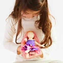 Sarah's Silks Waldorf Dolls-Pink Fairy Doll