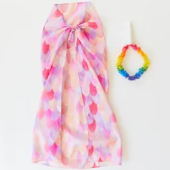 Sarah's Silks Dress-Up Sets|Rainbow Unicorn Party-Pink Unicorn Costume