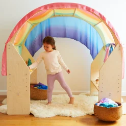 Sarah's Silks Double Playsilks|Fort Kits-Playstand