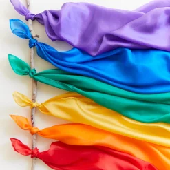 Sarah's Silks Playsilk Sets|Playsilk Displays-Primary Playsilk Set