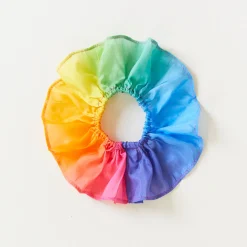 Sarah's Silks Waldorf Doll Dress-Ups|Rainbow Party-Rainbow Doll Tutu