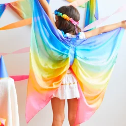 Sarah's Silks Fairy Wings|Rainbow Party-Rainbow Fairy Wings