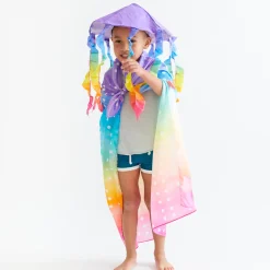 Sarah's Silks Mermaid Party-Rainbow Jellyfish Playsilk