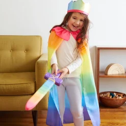 Sarah's Silks Dress-Up Sets|Rainbow Party-Rainbow Knight Costume