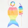 Sarah's Silks Mermaid Party-Rainbow Mermaid Prince And Princess Costume