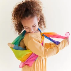 Sarah's Silks Enchanted Playsilks|Rainbow Unicorn Party-Rainbow Playsilk