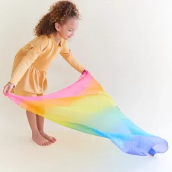 Sarah's Silks Enchanted Playsilks|Rainbow Unicorn Party-Rainbow Playsilk