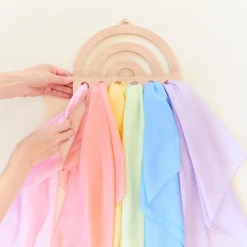 Sarah's Silks Playsilk Displays-Rainbow Playsilk Display