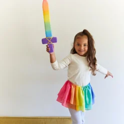 Sarah's Silks Soft Swords & Shields|Rainbow Party-Rainbow Soft Sword