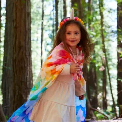 Sarah's Silks Dress-Up Sets|Rainbow Unicorn Party-Rainbow Unicorn Costume